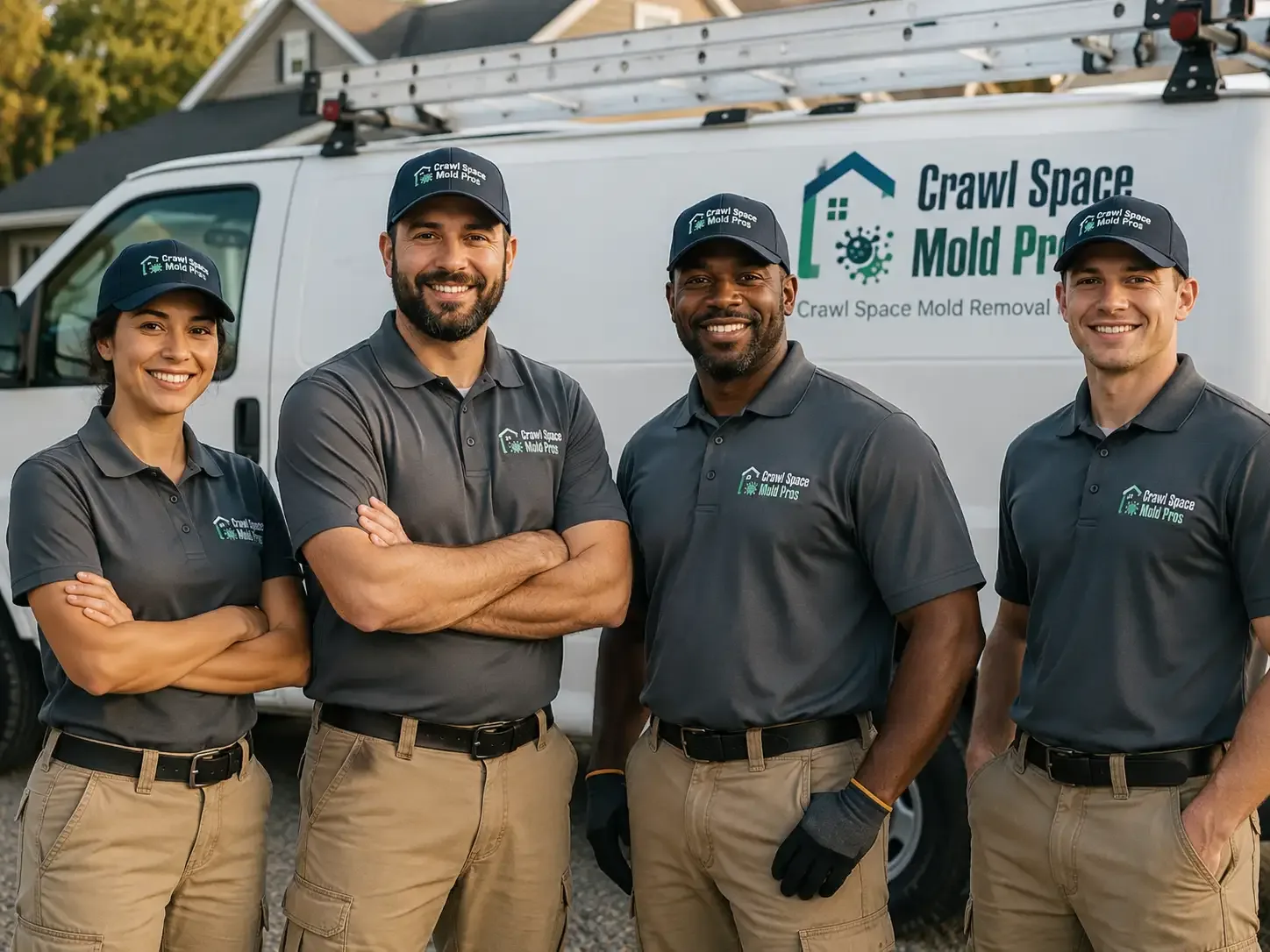 Crawl Space Mold Removal company in Oden, MI